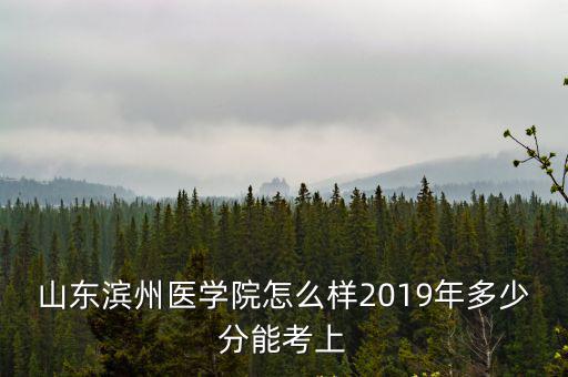 濱州醫(yī)學(xué)院多少分可報(bào),山東濱州醫(yī)學(xué)院怎么樣