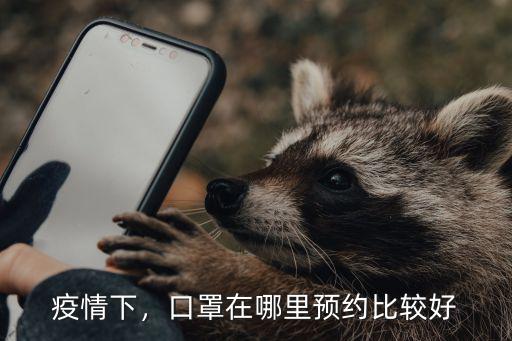 疫情下，口罩在哪里預約比較好