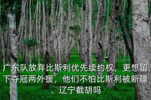 廣東隊比斯利哪里去了,廣東隊放棄比斯利優先續約權