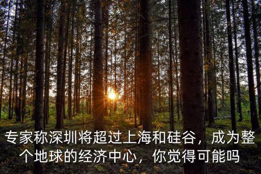 深圳還有多少年超過上海經濟,面積擴容經濟能挑戰上海嗎