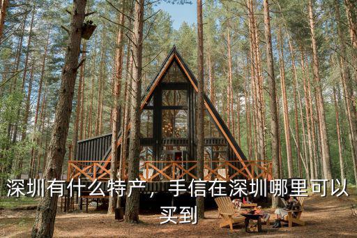 深圳有什么特產(chǎn)，手信在深圳哪里可以買到