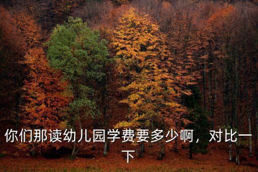 廣州番禺幼兒園學(xué)費(fèi)多少,你們那讀幼兒園學(xué)費(fèi)要多少啊