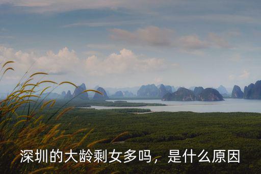 深圳剩女多少歲了,未婚大齡剩女剩男太多了