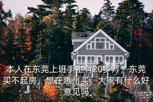 肇慶東莞哪里房子值得買,東莞買不起房