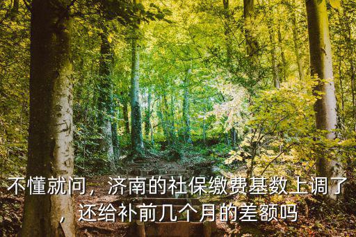 濟南社保漲了多少錢,濟南的社保繳費基數上調了