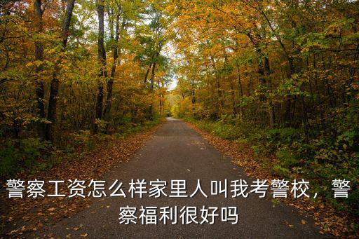警察工資怎么樣家里人叫我考警校，警察福利很好嗎