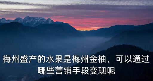 梅州金柚水果在哪里,梅州盛產的水果是梅州金柚