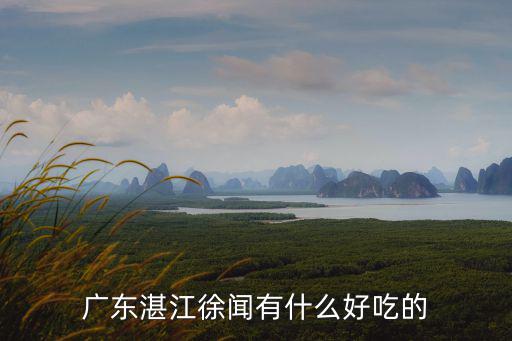 廣東湛江徐聞有什么好吃的
