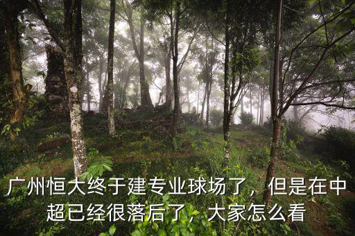 恒大新球場在廣州哪里,廣州恒大新基地即將完工