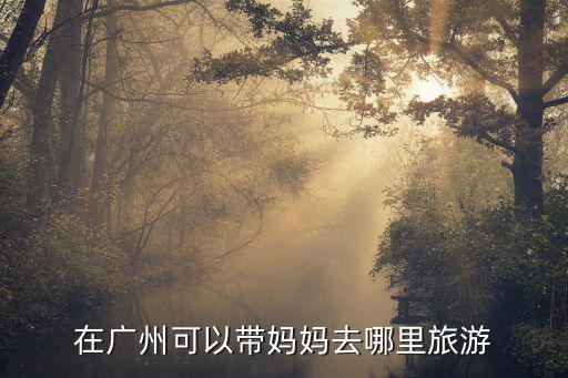廣州哪里可以帶環,在廣州可以帶媽媽去哪里旅游