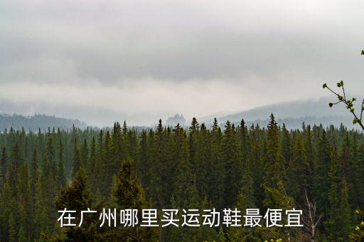 廣州淘寶哪里便宜,在廣州哪里買運動鞋最便宜
