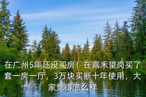 廣州嘉禾望崗房租多少錢一月,一個月基本消費要多少