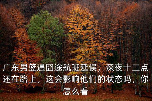 廣東男籃遇囧途航班延誤，深夜十二點還在路上，這會影響他們的狀態(tài)嗎，你怎么看