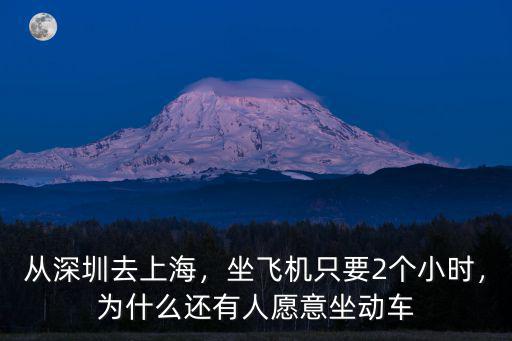 深圳坐高鐵到上海要多少小時,坐飛機只要2個小時