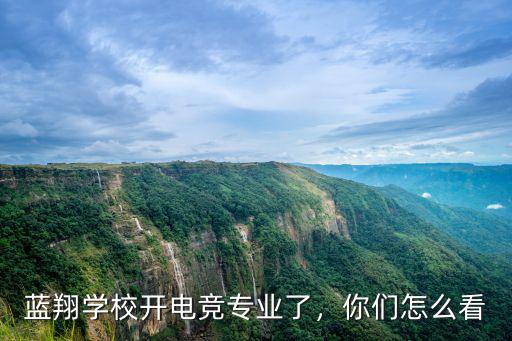 山東藍翔電競專業學費多少,藍翔學校開電競專業了