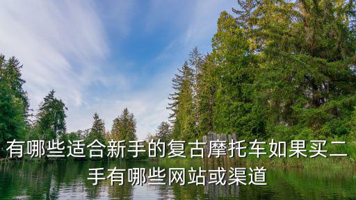 有哪些適合新手的復古摩托車如果買二手有哪些網站或渠道