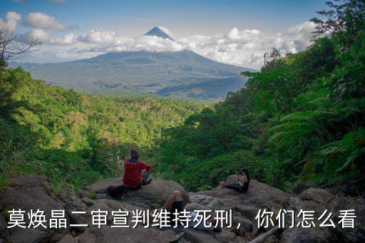 廣東人對莫煥晶怎么看,莫煥晶二審宣判維持死刑