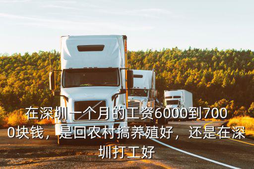 涂料工在深圳一個(gè)月工資多少,還是在深圳打工好