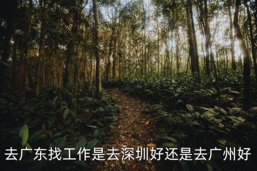 本科去廣東打工哪里好,現在一個人要去廣東打工了