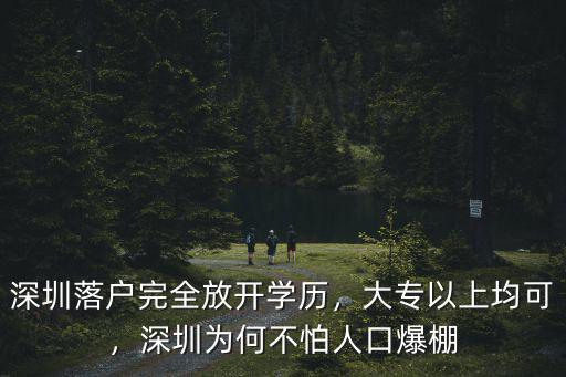 深圳年輕人口多少,深圳有多少人口