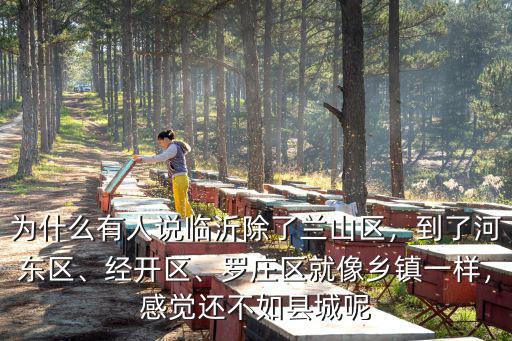 臨沂蘭山區有多少人口,為什么有人說臨沂除了蘭山區
