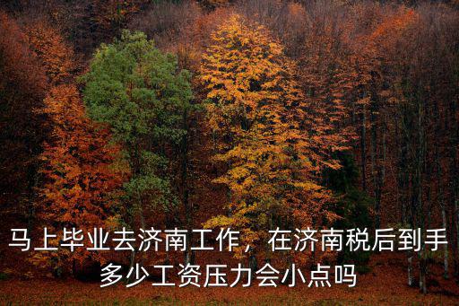 馬上畢業去濟南工作，在濟南稅后到手多少工資壓力會小點嗎