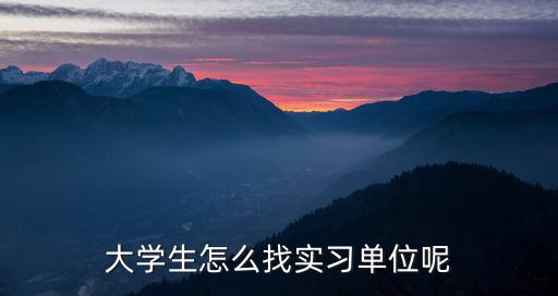惠州實習就業(yè)怎么找,大三出去實習如何找實習工作
