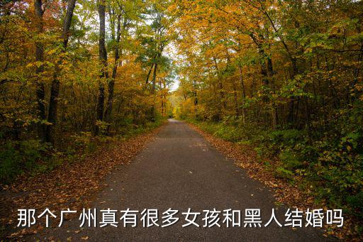 廣州有多少非洲人和廣東人結婚,廣州有多少黑人