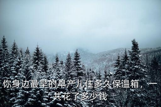 廣州珠江婦幼保溫箱多少錢一天,嬰兒放在保溫箱一天多少錢