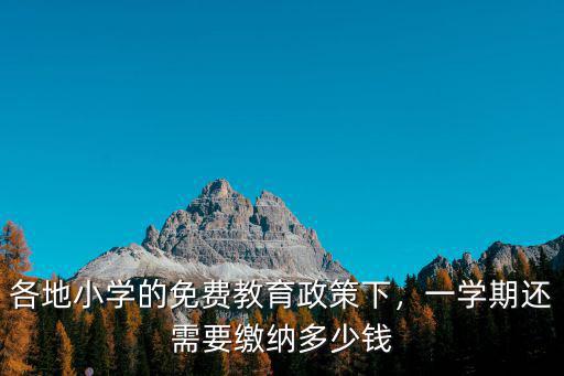 淮安小學補課班一學期多少錢,一年花多少錢