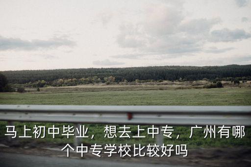 馬上初中畢業，想去上中專，廣州有哪個中專學校比較好嗎