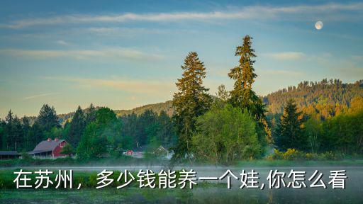 在蘇州報小孩大字班要多少錢,在蘇州生活成本大概是多少