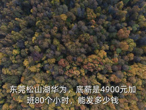 東莞華為員工多少錢一個(gè)月,東莞松山湖華為