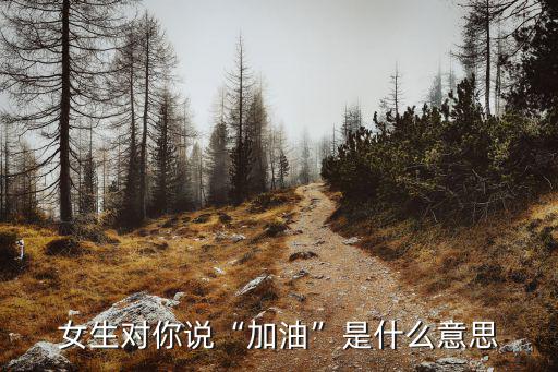 用廣東話說加油怎么說,女生對你說加油是什么意思