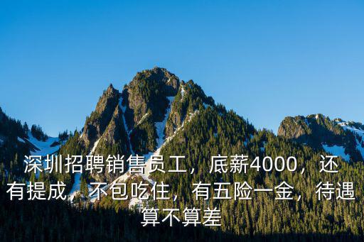 深圳招聘保險銷售工作怎么樣,深圳招聘銷售員工