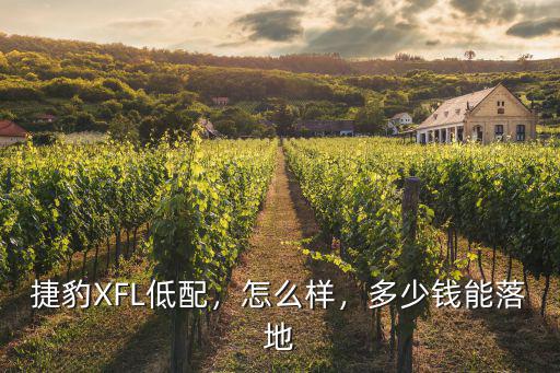 臺(tái)州xfl落地多少錢(qián),捷豹XFL落地需要多少錢(qián)