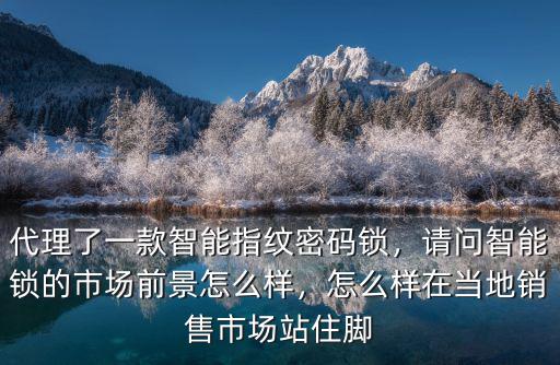 代理了一款智能指紋密碼鎖，請問智能鎖的市場前景怎么樣，怎么樣在當地銷售市場站住腳