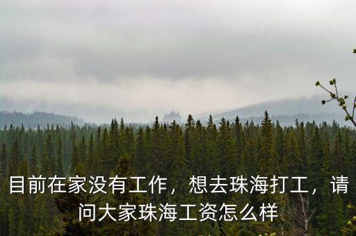 珠海職場怎么進,珠海發展潛力怎么樣