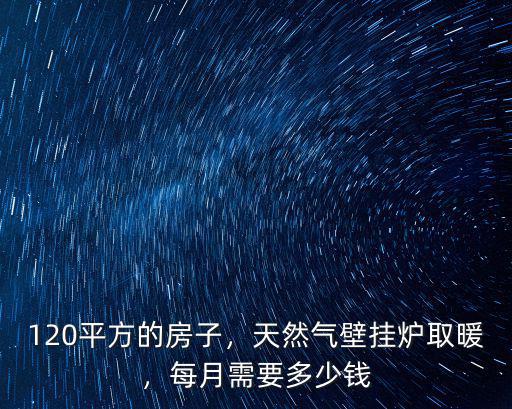 山東壁掛爐取暖費用多少,天然氣壁掛爐取暖