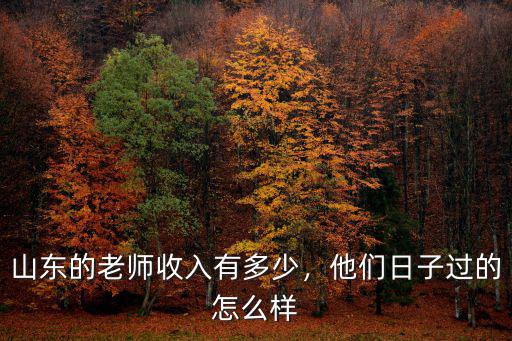 山東河豚收入多少,山東臨沂市公務員待遇怎么樣
