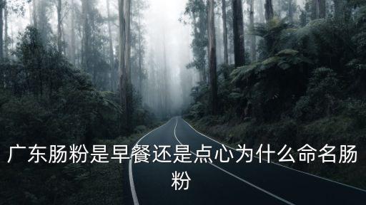 廣東腸粉白話怎么叫,廣東腸粉是早餐還是點心