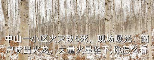 中山一小區怎么樣,中山一小區父親暴打快遞小哥