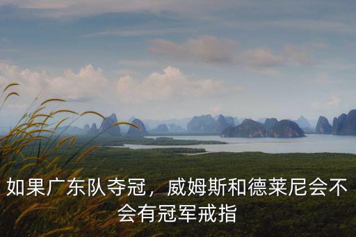 如果廣東隊(duì)奪冠，威姆斯和德萊尼會(huì)不會(huì)有冠軍戒指