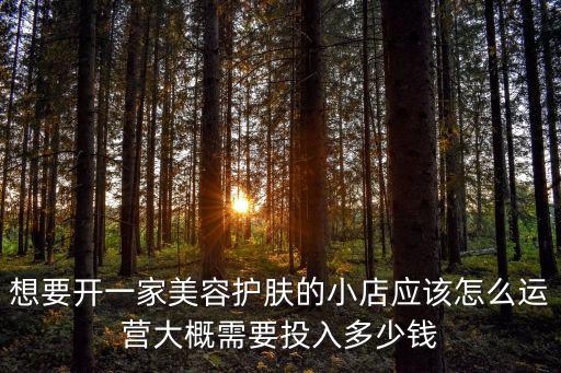 清遠開一家美甲美容多少錢,大概需要投入多少錢