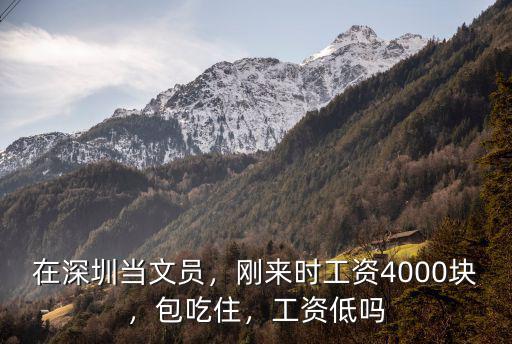 2017深圳文員工資多少,在深圳當(dāng)文員