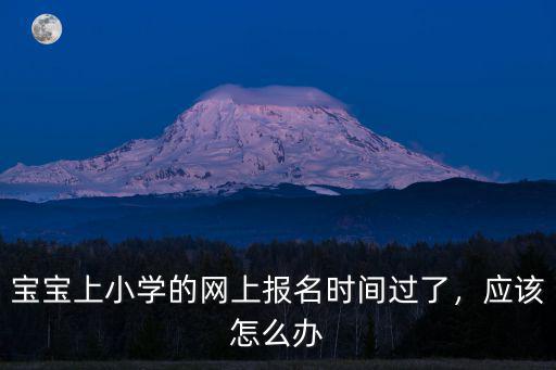 錯過東莞網上報名小學時間怎么辦,錯過了小學報名時間怎么辦
