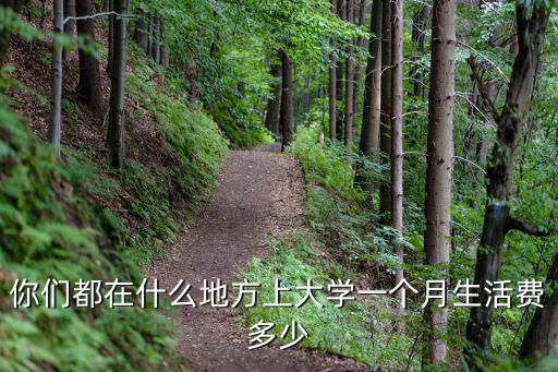 溫州大學一月生活費多少,一個月生活費多少