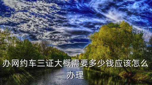 深圳網(wǎng)約車辦理多少錢,辦網(wǎng)約車三證大概需要多少錢