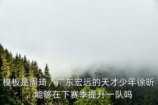 徐昕廣東宏遠多少歲,廣東宏遠小將徐昕