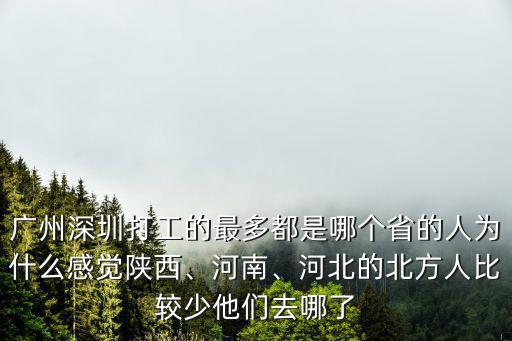 河南在廣州有多少人,河南人在廣州